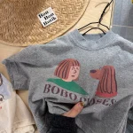 【80-130cm】Tシャツ 女の子 カートゥーン プリント 可愛い - 画像 (4)