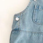 【66-90cm】サロペロンパース&帽子 デニム オシャレ カジュアル - 画像 (18)