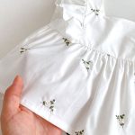 【66-100cm】トップス＆ブルマ 花刺繡 グリーン 女の子 可愛い セットアップ - 画像 (15)