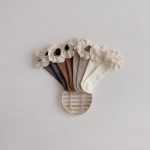 【GOODS】ソックス 4点セット ナチュラル フリル 無地 靴下 - 画像 (9)