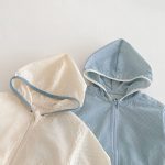 【73-120cm】アウター フード付き 無地 シンプル - 画像 (14)