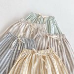【73-120cm】ロングパンツ ストライプ柄 リネン コットン - 画像 (16)