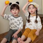 【100-150cm】ルームウェア キッズ 男女兼用 可愛い 動物柄 蒸れにくい