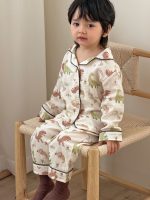 【100-160cm】ルームウェア パジャマ 男の子 前開き カートゥーン - 画像 (9)