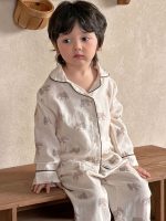 【100-160cm】ルームウェア パジャマ 男の子 前開き カートゥーン - 画像 (10)