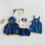 【73-120cm】Ｔシャツ or アウター or パンツ ベビー 男の子 星柄 - 画像 (3)