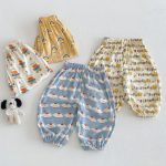 【73-120cm】パンツ ベビー カートゥーン 通気性抜群 履きやすい - 画像 (3)