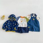【73-120cm】Ｔシャツ or アウター or パンツ ベビー 男の子 星柄 - 画像 (4)
