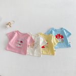 【73-120cm】半袖Ｔシャツ ベビー 女の子 可愛い プリント - 画像 (5)