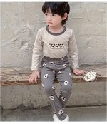 【90-160cm】ルームウェア パジャマ 男の子 ナチュラル ふんわり素材 - 画像 (5)