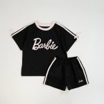 【80-150cm】セットアップ 女の子 カジュアル 英字プリント - 画像 (9)