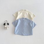 【73-120cm】半袖シャツ or パンツ ベビー 男の子 前開き プリント - 画像 (8)