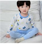 【90-160cm】ルームウェア パジャマ 男の子 ナチュラル ふんわり素材 - 画像 (6)