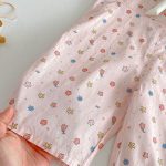【73-120cm】Ｔシャツ or サロペット ベビー 女の子 可愛い 花柄 リボン付き - 画像 (16)