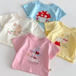 【73-120cm】半袖Ｔシャツ ベビー 女の子 可愛い プリント - 画像 (12)