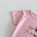 【73-120cm】半袖Ｔシャツ ベビー 女の子 可愛い プリント - 画像 (14)