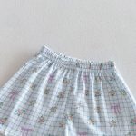 【73-120cm】セットアップ ベビー 女の子 花柄 チェック柄 - 画像 (15)
