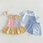 【73-120cm】セットアップ or ワンピース おしゃれ カラーバリ - 画像 (3)