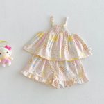 【73-120cm】キャミセットアップ ベビー 女の子 花柄 - 画像 (5)