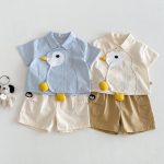 【73-110cm】Ｔシャツorパンツ 可愛い トリ 可愛い ベビー服 - 画像 (11)