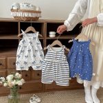 【66-90cm】カバーオール ベビー ノースリーブ ナチュラル - 画像 (6)