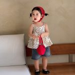 【73-120cm】キャミブラウス ベビー 女の子 ドット - 画像 (4)