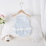 【66-100cm】セットアップ ベビー 女の子 キャミボーダー - 画像 (8)