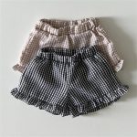 【70-100cm】セットアップ ベビー フリル チェック - 画像 (7)