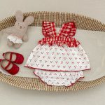 【73-110cm】セットアップ ベビー さくらんぼ キャミソール - 画像 (3)