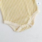 【66-90cm】キャミロンパース ベビー チェック 肌触り良い - 画像 (11)