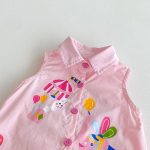 【73-100cm】ワンピース ベビー 蝶結び キャラクター - 画像 (7)