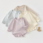 【66-90cm】ロンパース ナチュラル 柔らか ベビー服 - 画像 (2)
