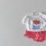 【73-120cm】セットアップ ベビー 女の子 可愛い 花柄プリント - 画像 (6)