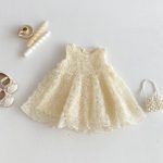 【73-100cm】ワンピース ベビー プリンセス 立体ローズ - 画像 (2)