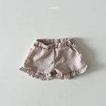 【70-100cm】セットアップ ベビー フリル チェック - 画像 (4)