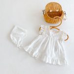 【66-100cm】ワンピース ベビー服 女の子 おしゃれ 刺繍 レース - 画像 (7)