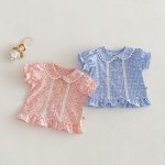 【73-120cm】シャツ or パンツ ベビー 女の子 小花柄 レース フリル - 画像 (6)
