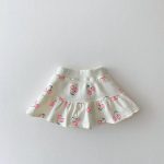 【73-120cm】セットアップ ベビー女の子 さくらんぼ Tシャツ&ミニスカート - 画像 (7)