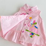 【73-100cm】ワンピース ベビー 蝶結び キャラクター - 画像 (8)