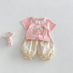 【73-120cm】Tシャツ 可愛い ガールズ 着心地良い トップス - 画像 (14)