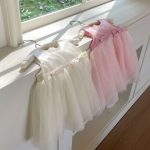 【73-100cm】ワンピース ベビー 女の子 韓国風 蝶結び チュール - 画像 (8)