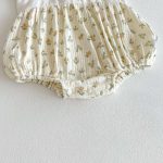 【66-90cm】キャミロンパース ベビー スウィート 小花柄 - 画像 (8)
