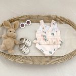 【80-120cm】水着 花柄 フリル 伸縮性あり 水遊び - 画像 (6)