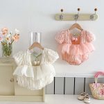 【66-90cm】ロンパース ベビー おしゃれ ふわふわ チューリップ - 画像 (6)