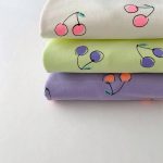 【73-120cm】セットアップ ベビー女の子 さくらんぼ Tシャツ&ミニスカート - 画像 (9)