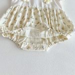 【66-90cm】キャミロンパース ベビー スウィート 小花柄 - 画像 (9)