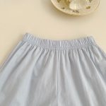 【73-120cm】セットアップ ベビー フリル ノースリープ ドット柄 - 画像 (7)