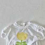 【73-120cm】セットアップ ベビー 女の子 可愛い 花柄プリント - 画像 (8)