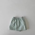 【73-100cm】セットアップ ベビー くまさんベスト&チェックショートパンツ - 画像 (11)