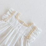 【66-100cm】ワンピース ベビー服 女の子 おしゃれ 刺繍 レース - 画像 (10)